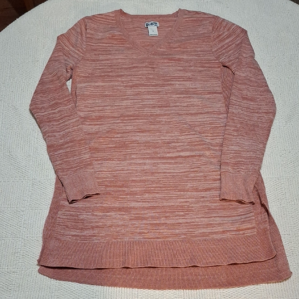 Women's Duluth Shiftless V-Neck Tunic Top Sz S